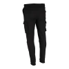 Чёрные спортивные штаны DEDRA BH21SA-XXL, размер XXL/58, плотность ткани 300 г/м²
