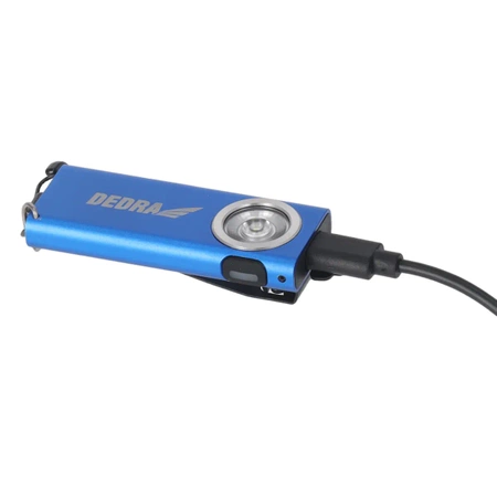 SLIM LED svetilka na obesku za ključe 210lm, USB-C, DEDRA L0901