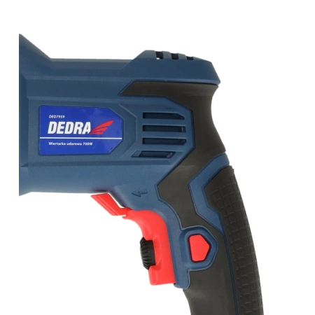 Wiertarka udarowa DEDRA DED7959 700W, 0-2300 obr/min, uchwyt samozaciskowy 13mm