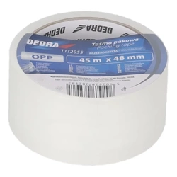 Transparent packing tape 48mm x 45m, DEDRA 11T2055