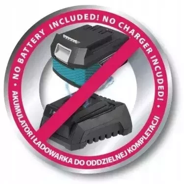 Akumulatora urbjmašīna, 18 V, DEDRA SAS+ALL DED7142 50 Nm, 13 mm, ar trieciena funkciju, bez sukasi