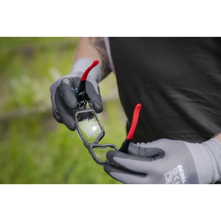 Safety glasses transparent lens