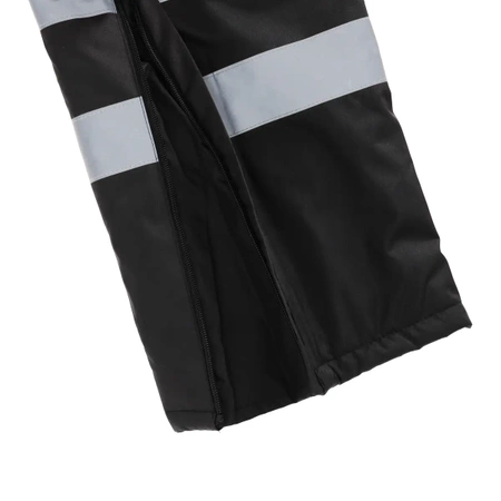 Reflective warm trousers, size S, orange