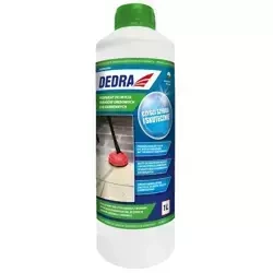 Cleaning agent for gres or stone terraces