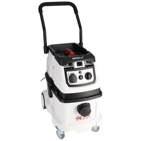 Aspirator de construcție cu funcție de auto-curățare a filtrului, filtru clasa M, DEDRA DED6609