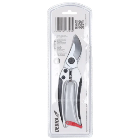 Sekator nożycowy aluminiowy Garden DEDRA 80A003, żywe pędy grubość cięc.max 25mm
