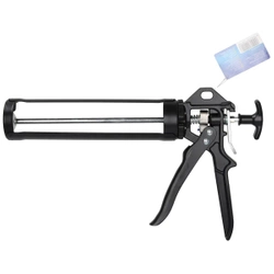 Caulking gun, rotary tube