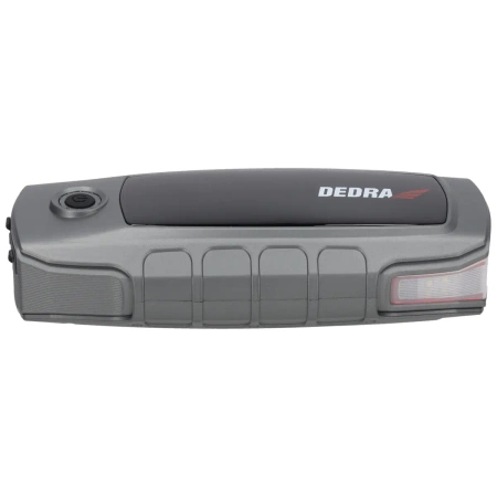 Power bank indítófunkcióval DEDRA DEPP1600, Li-Ion 16000mAh, LCD kijelző