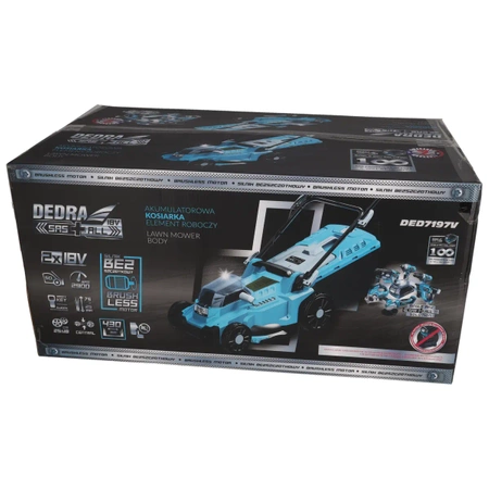 Akumulátorová kosačka 2x18V, bezuhlíková