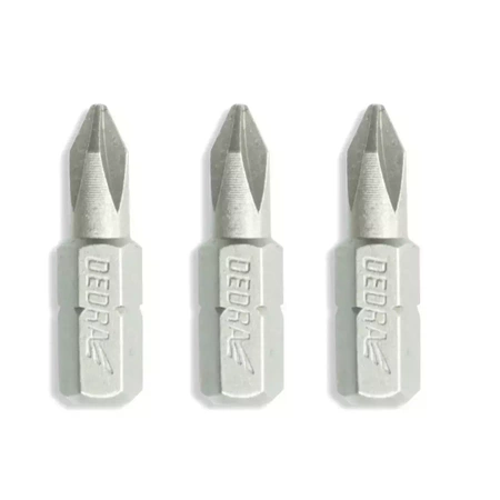 Set de capete de şurubelnită Phillips PH1/2/3x25mm