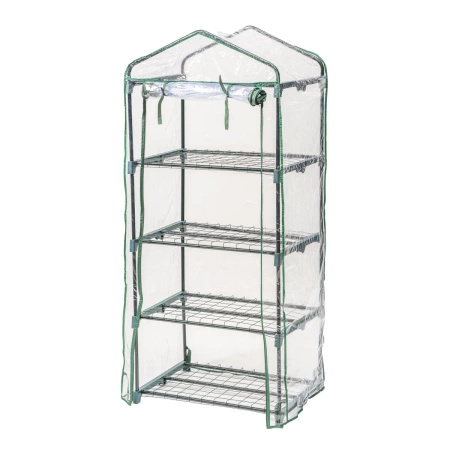 Skladací záhradný skleník DEDRA N04720, rozmery 69x49x160cm