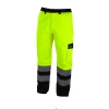 Safety reflective trousers, size LD, yellow