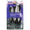 DEDRA 0602 Комплект отвертки CrV, гумирани дръжки, 7 бр.