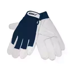Rękawice ochronne DEDRA BH1013R09 skóra kozia licowa, rozm.9, granatowe