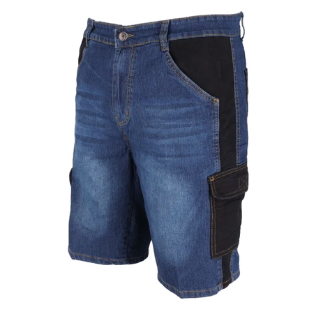 Džinsiniai šortai, dydis XL, denim 280g/m2