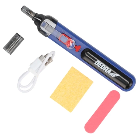 Atsparusis lituoklis 4V 2,0Ah, belaidis USB