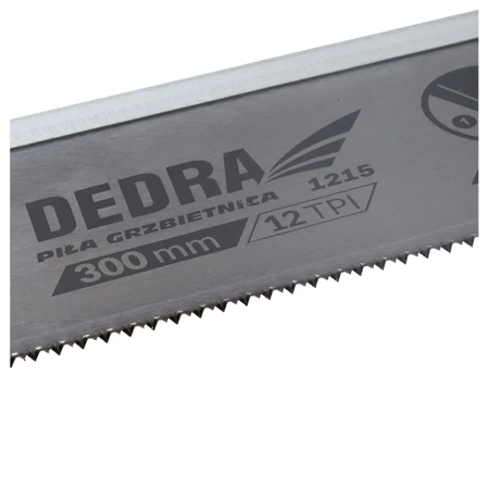 DEDRA 1215 300 мм циркуляр за рязане, 12 зъба/инч