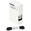 Шнурки для обуви 140 см, черные DEDRA BH9W520