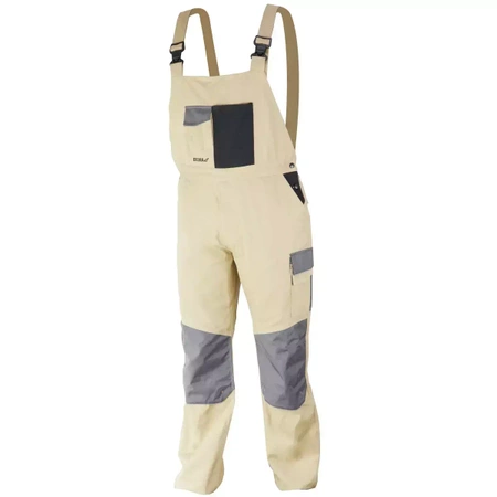 Safety bibpants size S/48, 100% cotton, 270g/m2