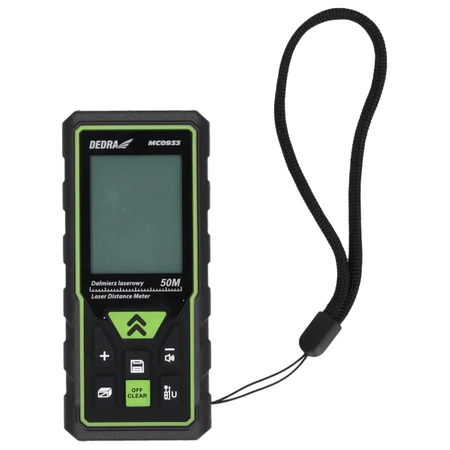 Laserski razdaljemer 50m DEDRA MC0933, domači laserski razdaljemer DEDRA MC0933