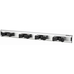Stenski nosilec za orodje, držalo za orodje DEDRA N1132, 4 držala, aluminijast
