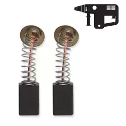 Szczotki elektrografitowe DEDRA YSG017 do młotowiertarki DED7846