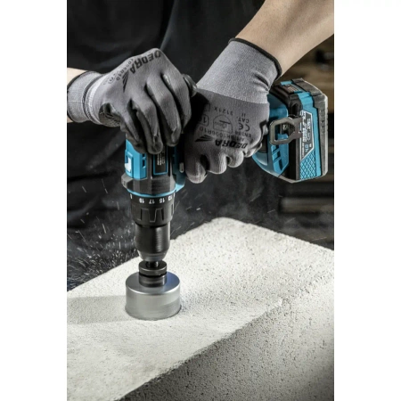 Акумулаторна бормашина/верторез, 18V, DEDRA SAS+ALL DED7042 50Nm, 13mm с удар, 2 скорости