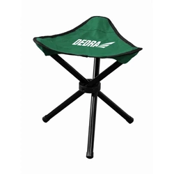 Scaun de camping pliabil, DEDRA N1021, trepied 30x30x40cm
