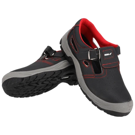 Safety sandals D1, leather, size: 44, cat.S1 SRC