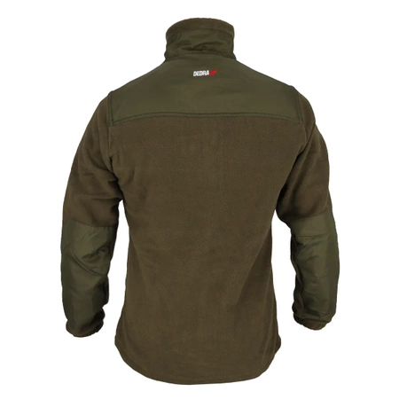 Fleecepluus koos sisekattega, DEDRA BH6PA-XL 280g/m2, suurus XL, värvus roheline.