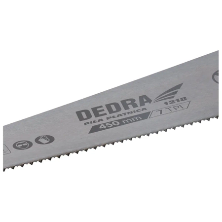 DEDRA 1218 Трион за разкрояване, 7 зъба/инч
