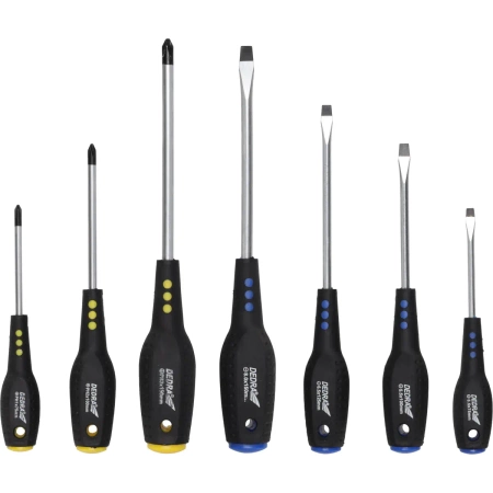 7 pcs screwdriver set, CrV, magnet tip