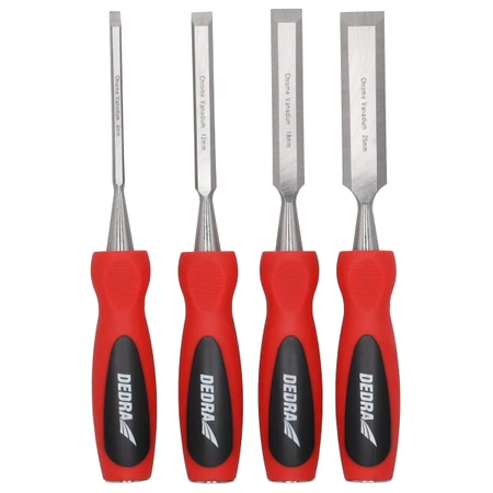 Wood chisel set 4pcs, CrV steel