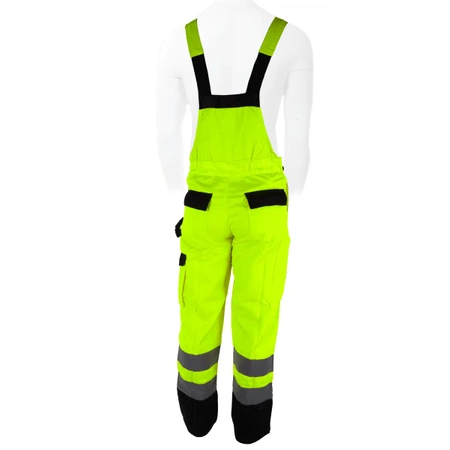 DEDRA BH81SO1-XL світловідбиваючі захисні штани, розмір XL, жовтий