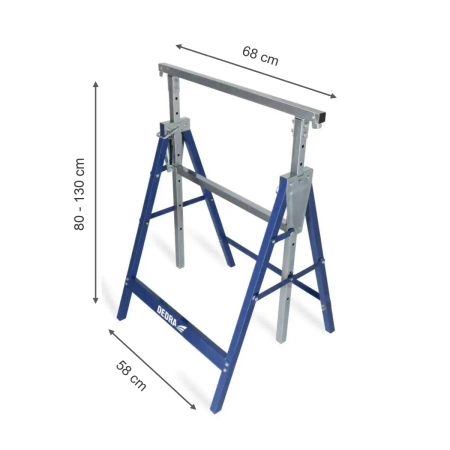 Dirbtuvių ožys DEDRA N1102A, 1 vnt., maks. apkrova 200 kg