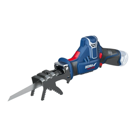 Piła szablasta akumulatorowa, lisi ogon 12V DEDRA MAUS DED7338, 2700 RPM