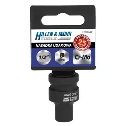 Udarni nastavak 1/2", 19x38 mm, čelik Cr-Mo