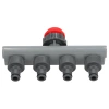 Čtyřnásobná přípojka na kohoutek 1/2"–3/4"-1", blistr