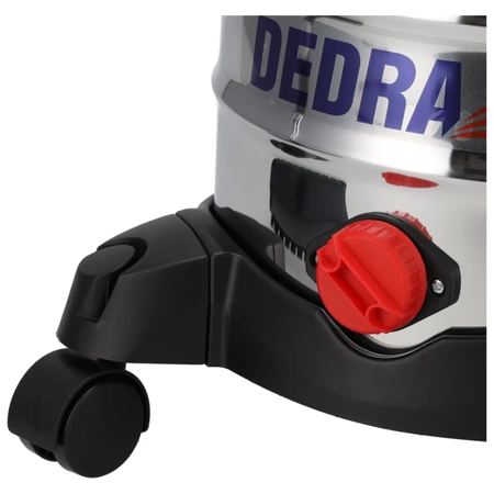 Odkurzacz do pracy na sucho i mokro DEDRA DED6601 1400W, 30L, do pracy z gipsem