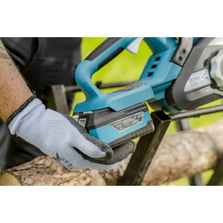 Cordless Chainsaw 16", 2x 18V, DEDRA SAS+ALL DED7184V, guide bar 16"