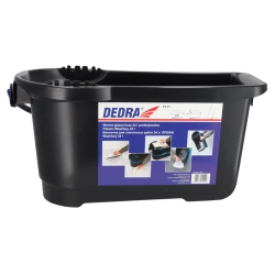 Ванна для плиточных работ DEDRA 1511 24 л, Profi-Clean, выжимные ролики