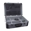Aluminium tool box 455x330x170 mm silver