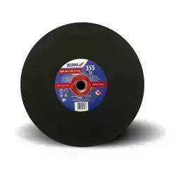 Disc for cutting steel