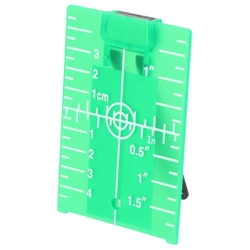 Target plate for rangefinder and laser devices, DEDRA MC0918, green