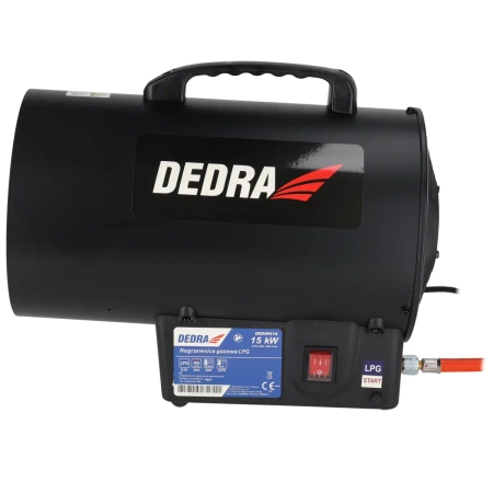 Gaasikütteseade 15kW, must DEDRA DED9941A