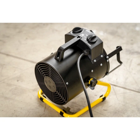 Elektrikütteseade 3,0kW ümmargune, must DEDRA DED9931B