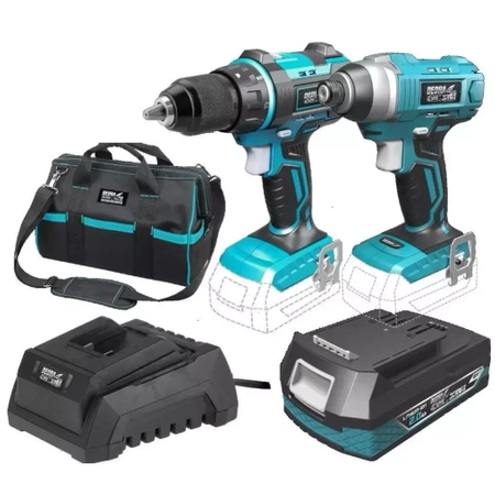 Set de instrumente cu acumulator