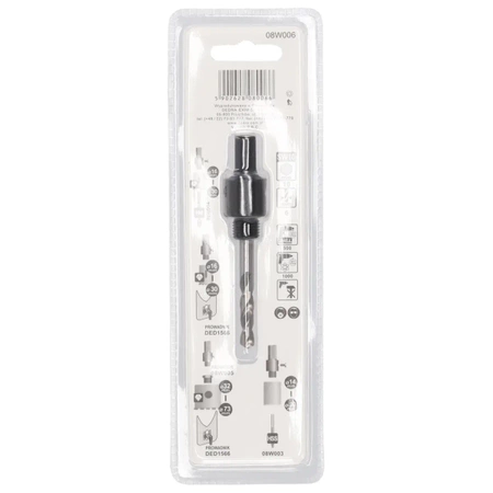 Тримач для коронок DEDRA 08W006, Ø14-30 мм, SW10