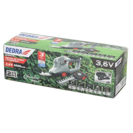 Nůžky na trávu/živý plot 3,6V GARDEN DEDRA DED8670