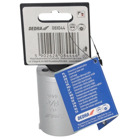 DEDRA 08X044 TCT universaalne puursaag 44 mm 5/8''